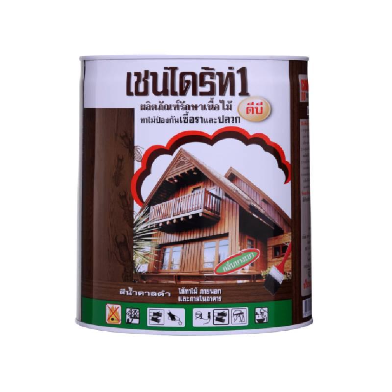 เชนไดร์ททาไม้ขนาดถัง(น้ำตาล) (ถัง)