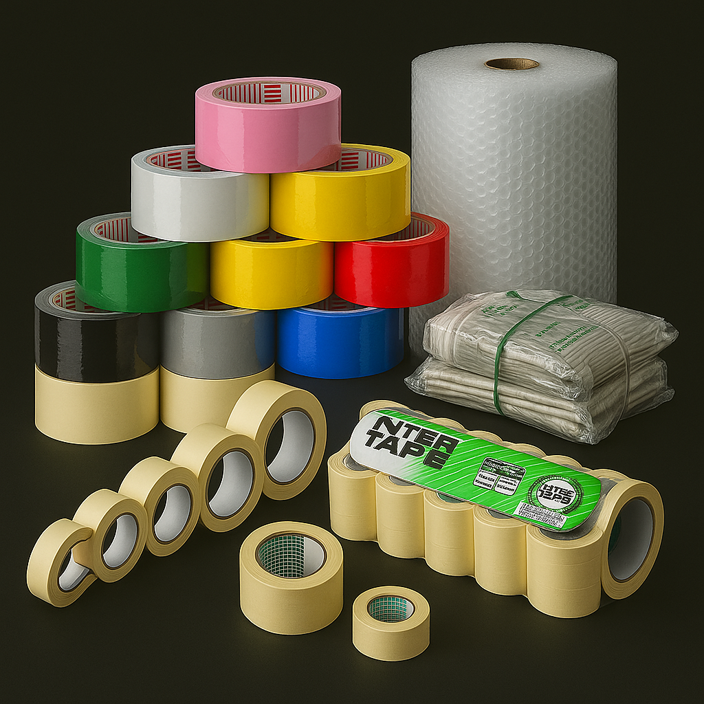 อุปกรณ์สำนักงาน และพัสดุภัณฑ์